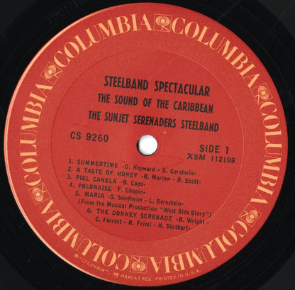 The Sunjet Serenaders Steelband / サンジェット・セレナーダーズ・スティールバンド /  Steelband Spectacular - The Sound Of The Caribbean(CS 9260)