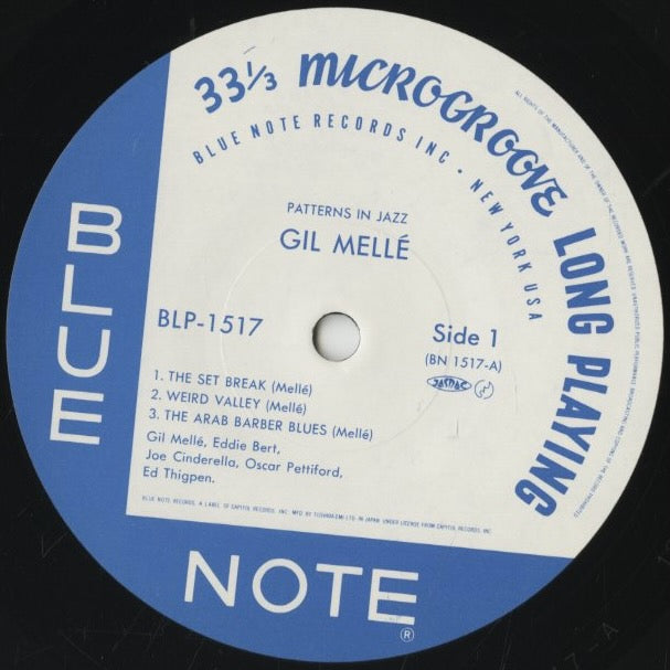 Gil Melle / ギル・メレ / Patterns In Jazz (BN 1517) – VOXMUSIC WEBSHOP Gil Melle / ギル・メレ / Patterns In Jazz (BN 1517) – VOXMUSIC WEBSHOP