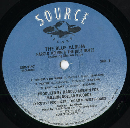 Harold Melvin & The Blue Notes - The Blue Album (SOR-3197) 1979 US SOURCE｜中古LP