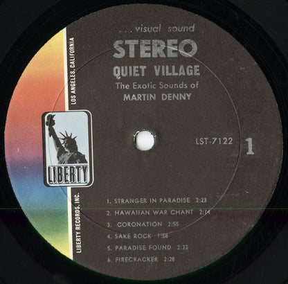 Martin Denny - Quiet Village (LST 7122) 1966 US Liberty STEREO｜中古LP