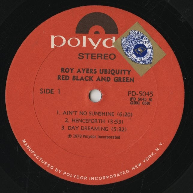 Roy Ayers Ubiquity – Red Black \u0026 Green - 洋楽