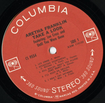 Aretha Franklin / アレサ・フランクリン / Take A Look (CS 9554)