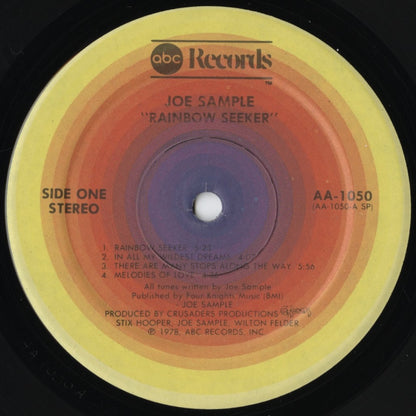 Joe Sample / ジョー・サンプル / Rainbow Seeker (AA-1050)