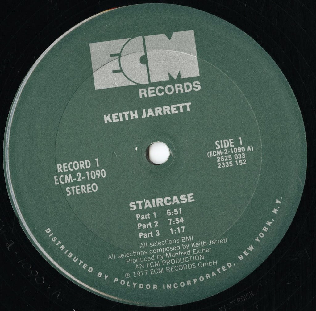 Keith Jarrett – Staircase (ECM-2-1090) 2LP 1977 US ECM｜中古LP