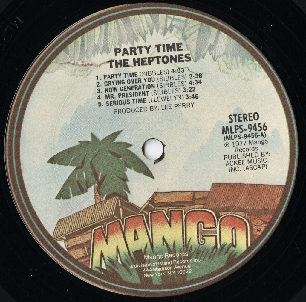MLPS 9456 The Heptones / Party Time 中古レコード 通販 – VOXMUSIC