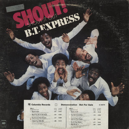 B.T. Express / B.T. エクスプレス / Shout! (JC 35078)