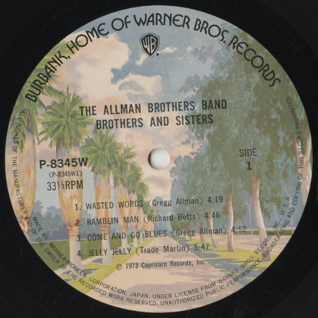 The Allman Brothers Band / オールマン・ブラザーズ・バンド 
