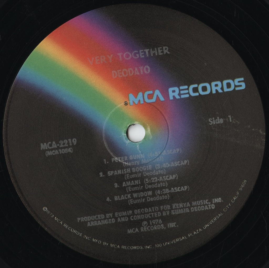 Deodato - Very Together (MCA-2219) 1976 US MCA｜中古LP