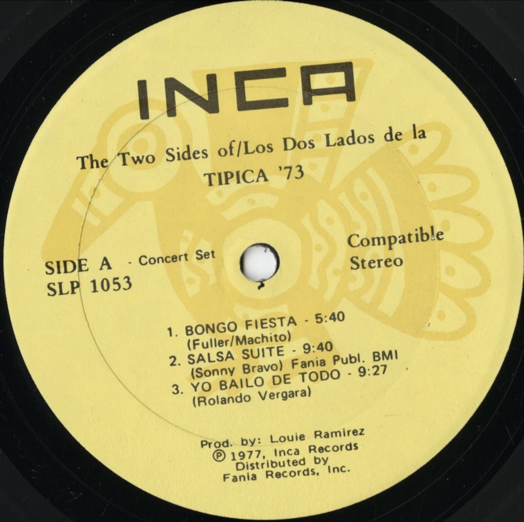 Tipica '73 - The Two Sides Of Tipica '73 (SLP 1053) LP 1977 US Inca｜中古LP