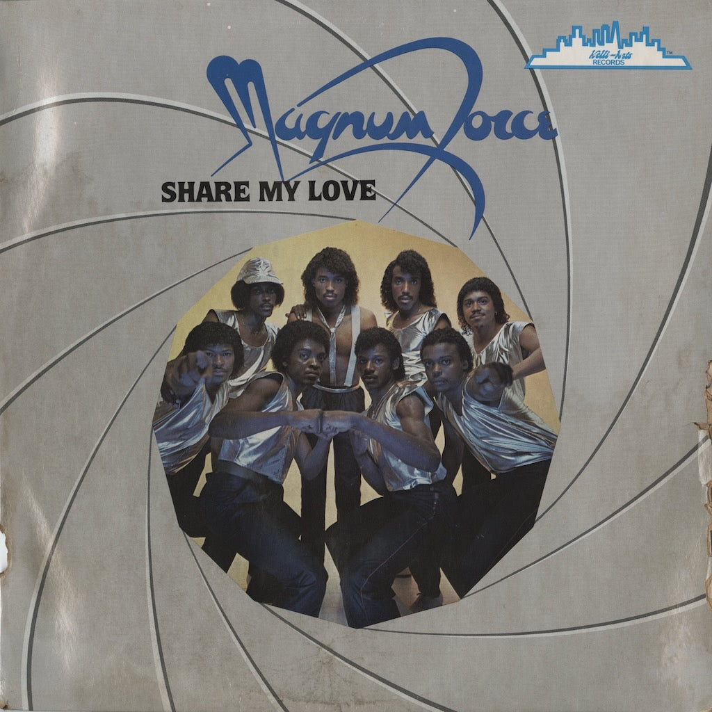 Magnum Force Share My Love レコード Magnum Force - Share My Love LP 1982 US カール・デイヴィス制作