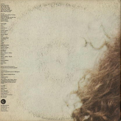 Carole King - Rhymes And Reasons (SP-77016) 1972 US Ode｜中古LP