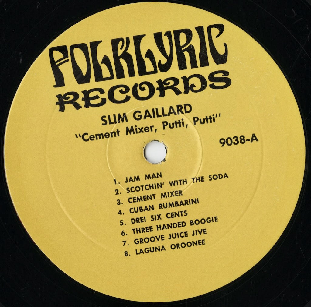 Slim Gailard / スリム・ゲイラード / Cement Mixer Put-Ti Put-Ti (9038)