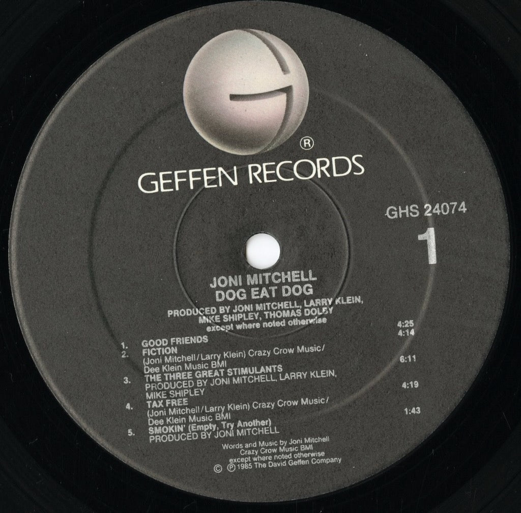 Joni MItchell / ジョニ・ミッチェル / Dog Eat Dog (GHS 24074
