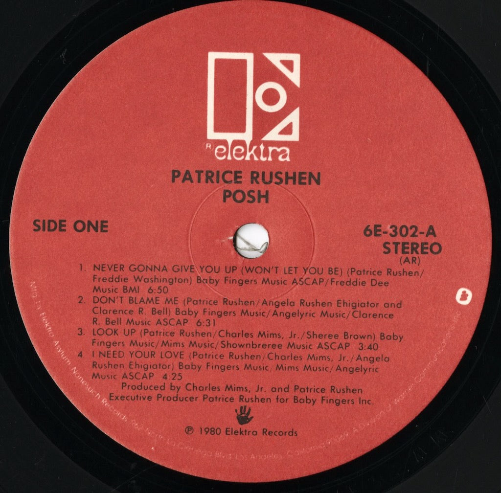 Patrice Rushen / パトリス・ラーシェン / Posh (6E-302)