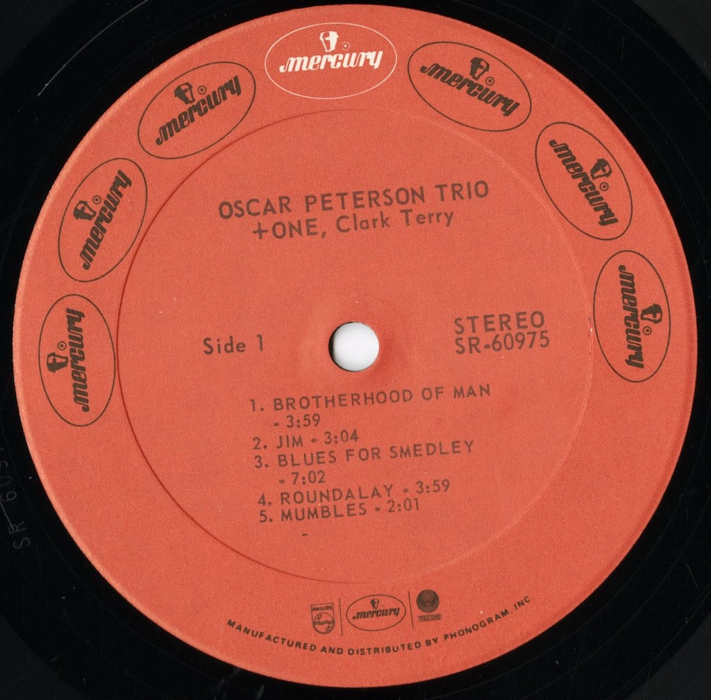 Oscar Peterson / オスカー・ピーターソン / Oscar Peterson Trio + One Clarke Terry (SR 60975)