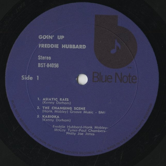 Freddie Hubbard / フレディ・ハバード / Goin' Up (BST-84056)