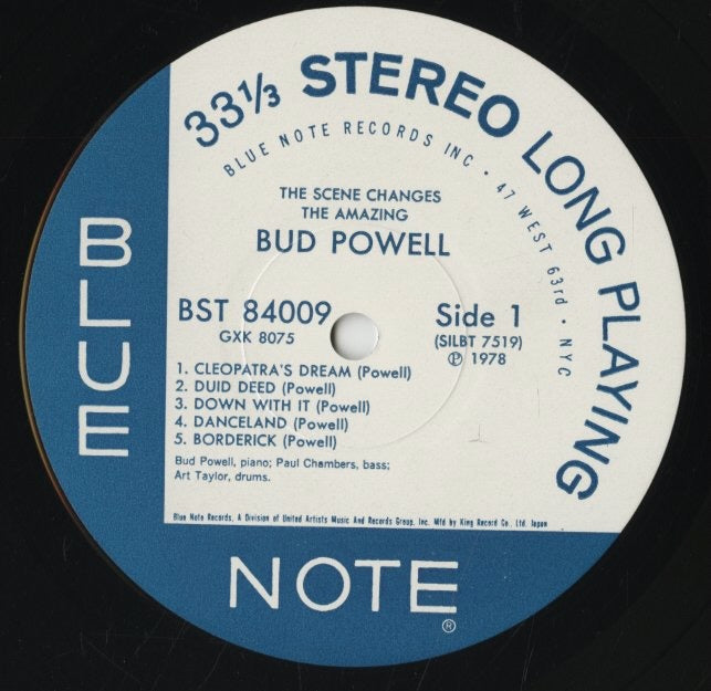 Bud Powell / バド・パウエル / The Scene Changes - The Amazing Bud Powell vol. –  VOXMUSIC WEBSHOP