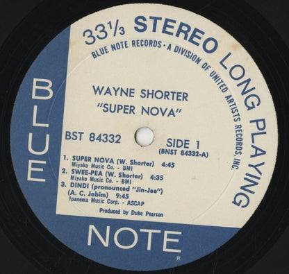 Wayne Shorter / ウェイン・ショーター / Super Nova (BST 84332)