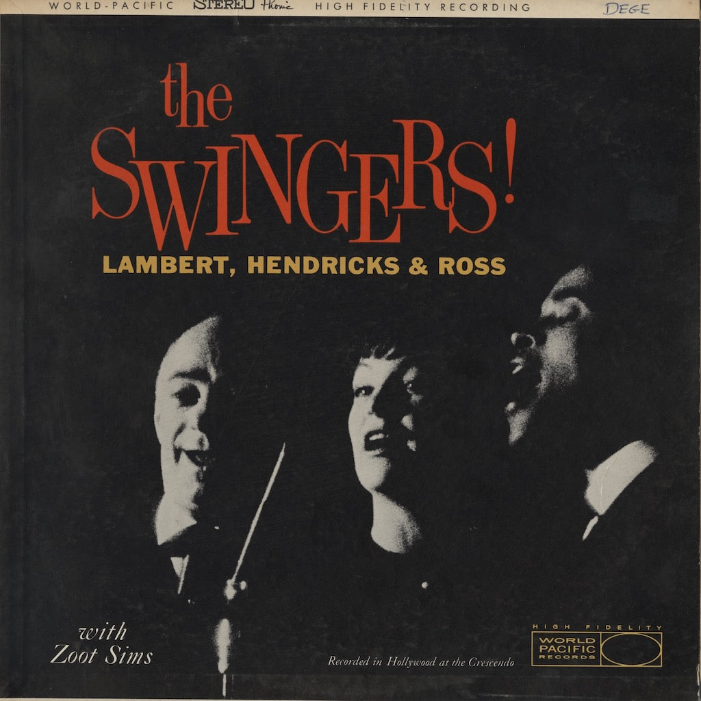 Lambert, Hendricks & Ross / ランバート・ヘンドリックス・アンド・ロス / The Swingers! (STEREO 1025)