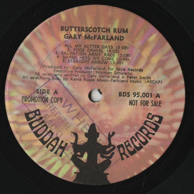 Gary McFarland / Peter Smith / ゲイリー・マクファーランド　ピーター・スミス / Butterscotch Rum (BDS-95001)