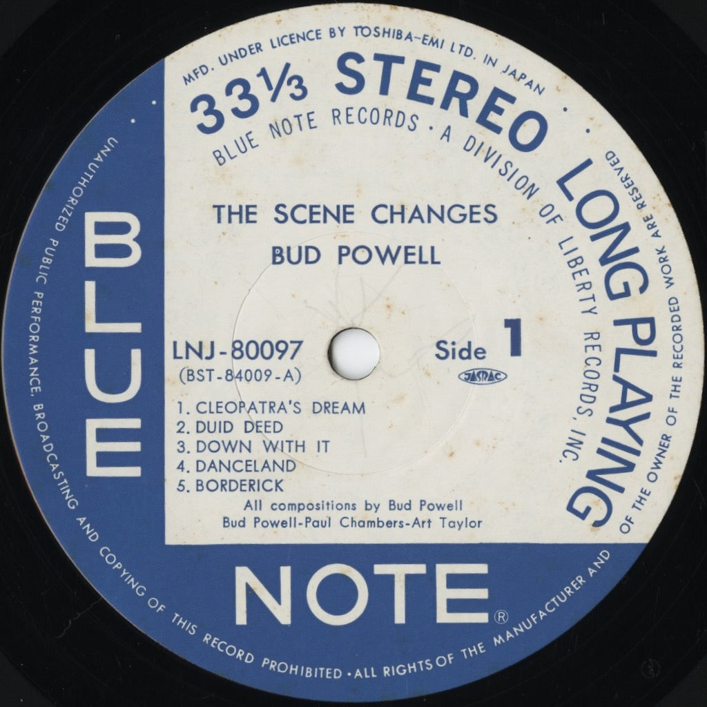 Bud Powell / The Scene Changes [LNJ-80097] 中古レコード通販
