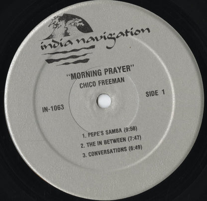 Chico Freeman - Morning Prayer (IN-1063) 1984 US India Navigation｜中古LP
