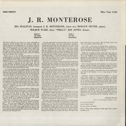 J. R. Monterose / J. R. モンテローズ / J. R. Monterose (1957) (BLP 1536)