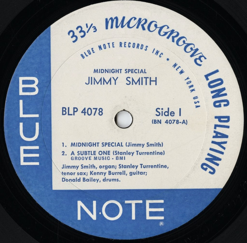 Jimmy Smith / ジミー・スミス / Midnight Special (BLP-4078