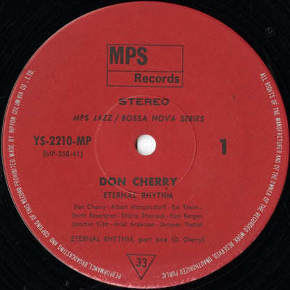 Don Cherry / ドン・チェリー / Eternal Rhythm (YS-2210-MP)