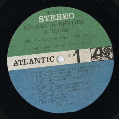 V.A. – History Of Rhythm & Blues Vol.3: Rock & Roll 1956–57 (SD 8163) LP 1968 US Atlantic オリジナル盤