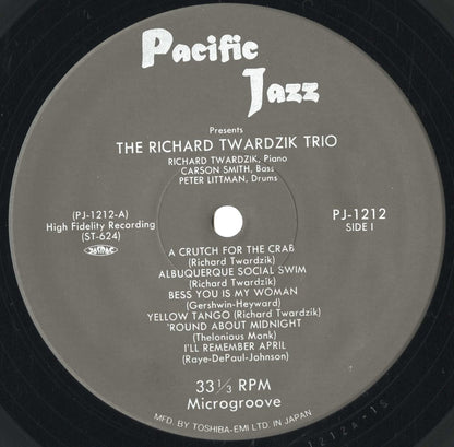 Russ Freeman, Richard Twardzik /ラス・フリーマン リチャード・ツワージク / Trio (PJ-1212)