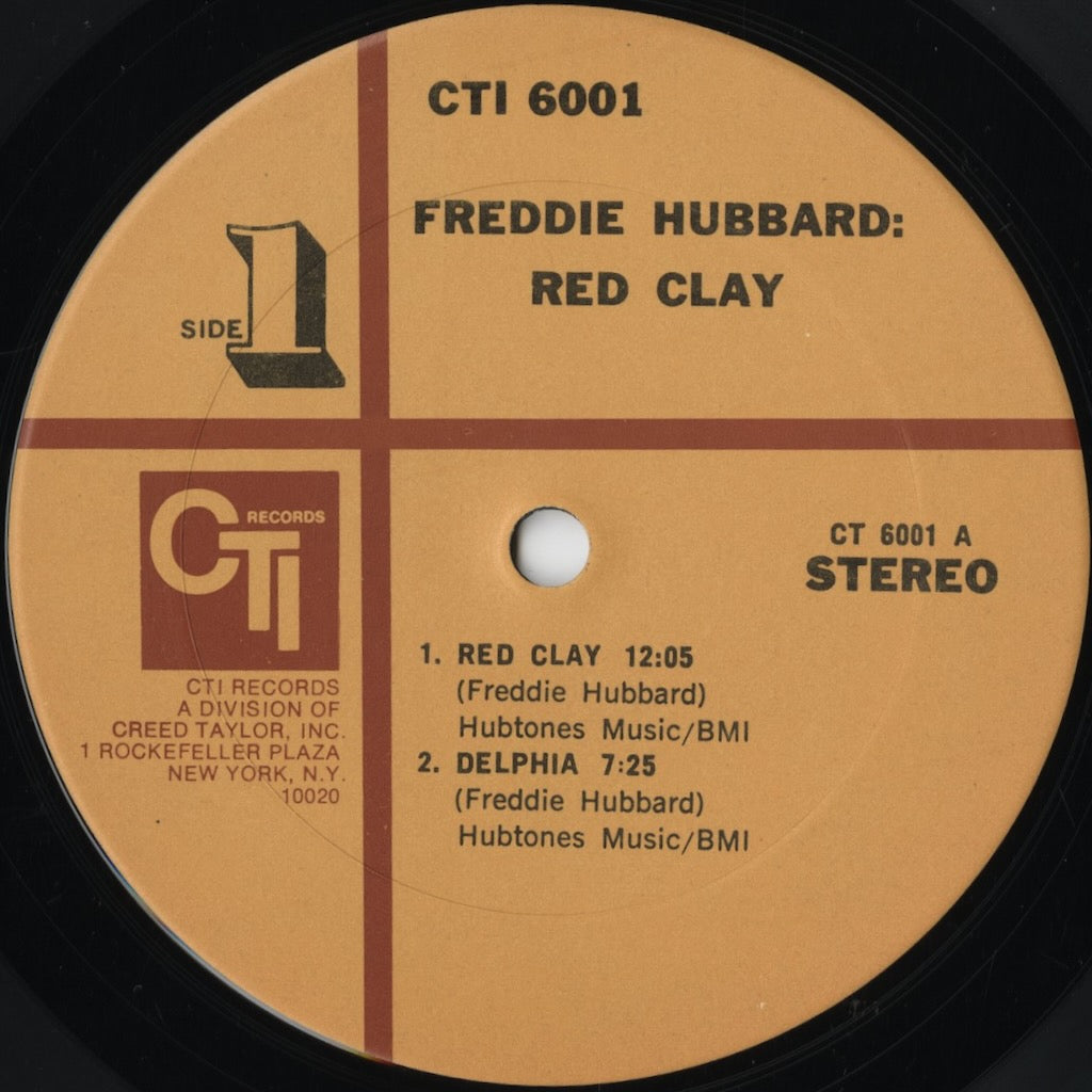 Freddie Hubbard - Red Clay (CTI 6001) LP 1970 US CTI｜中古LP
