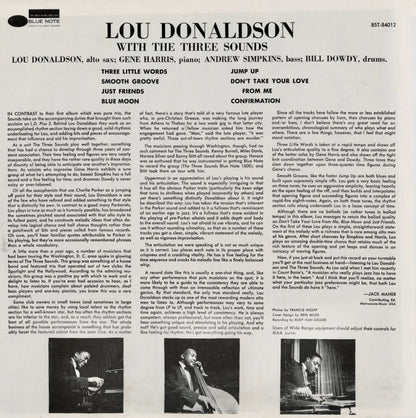 Lou Donaldson / ルー・ドナルドソン / LD+3 (BLP 84012)