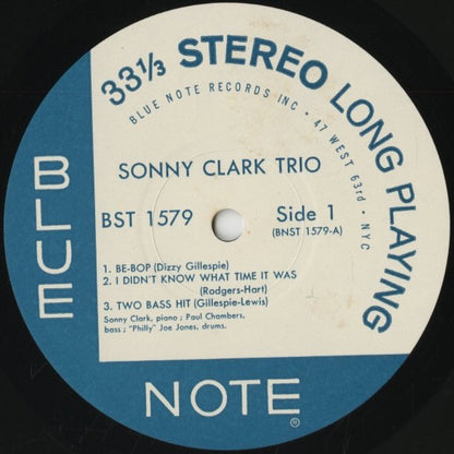 Sonny Clark / ソニー・クラーク / Sonny Clark Trio (BST-81579)