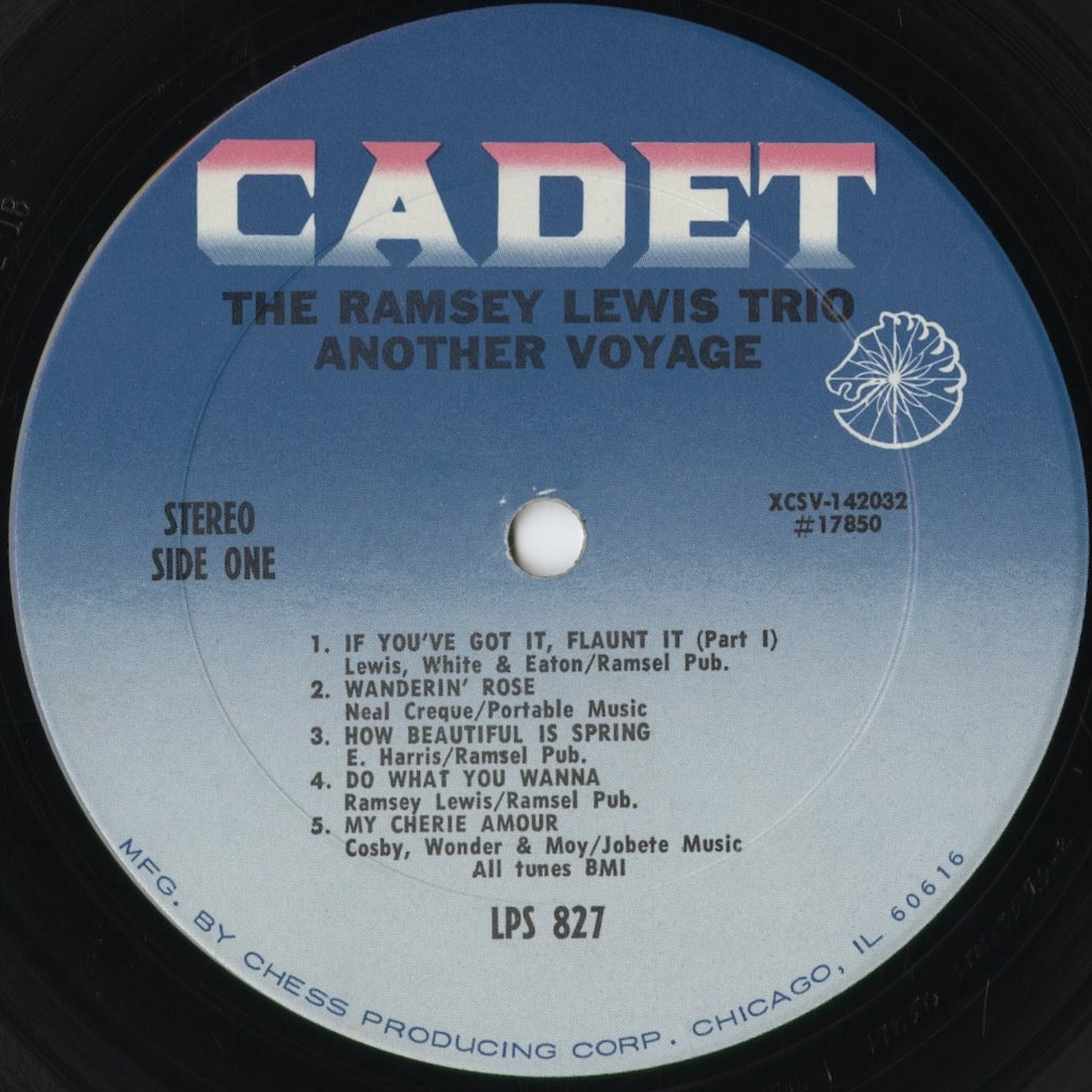 Ramsey Lewis Trio - Another Voyage (LPS-827) 1969 US Cadet｜中古LP
