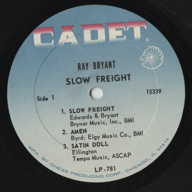 Ray Bryant / レイ・ブライアント / Slow Freight (LP 781)