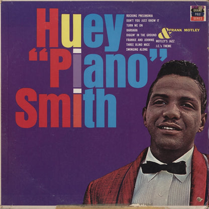 Huey "Piano" Smith & Frank Motley/ ヒューイ・ピアノ・スミス / Rocking Pneumonia With Huey Smith And Frank Motley (K-418)