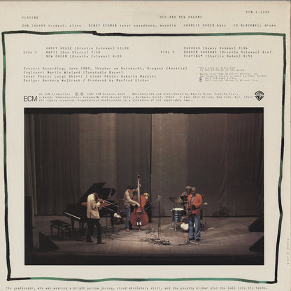 Old And New Dreams(Don Cherry, Charlie Haden etc...) / Playing (ECM-1-1205)