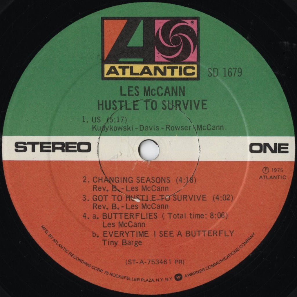 Les McCann / レス・マッキャン / Hustle To Survive (SD 1679)