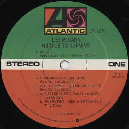 Les McCann / レス・マッキャン / Hustle To Survive (SD 1679)