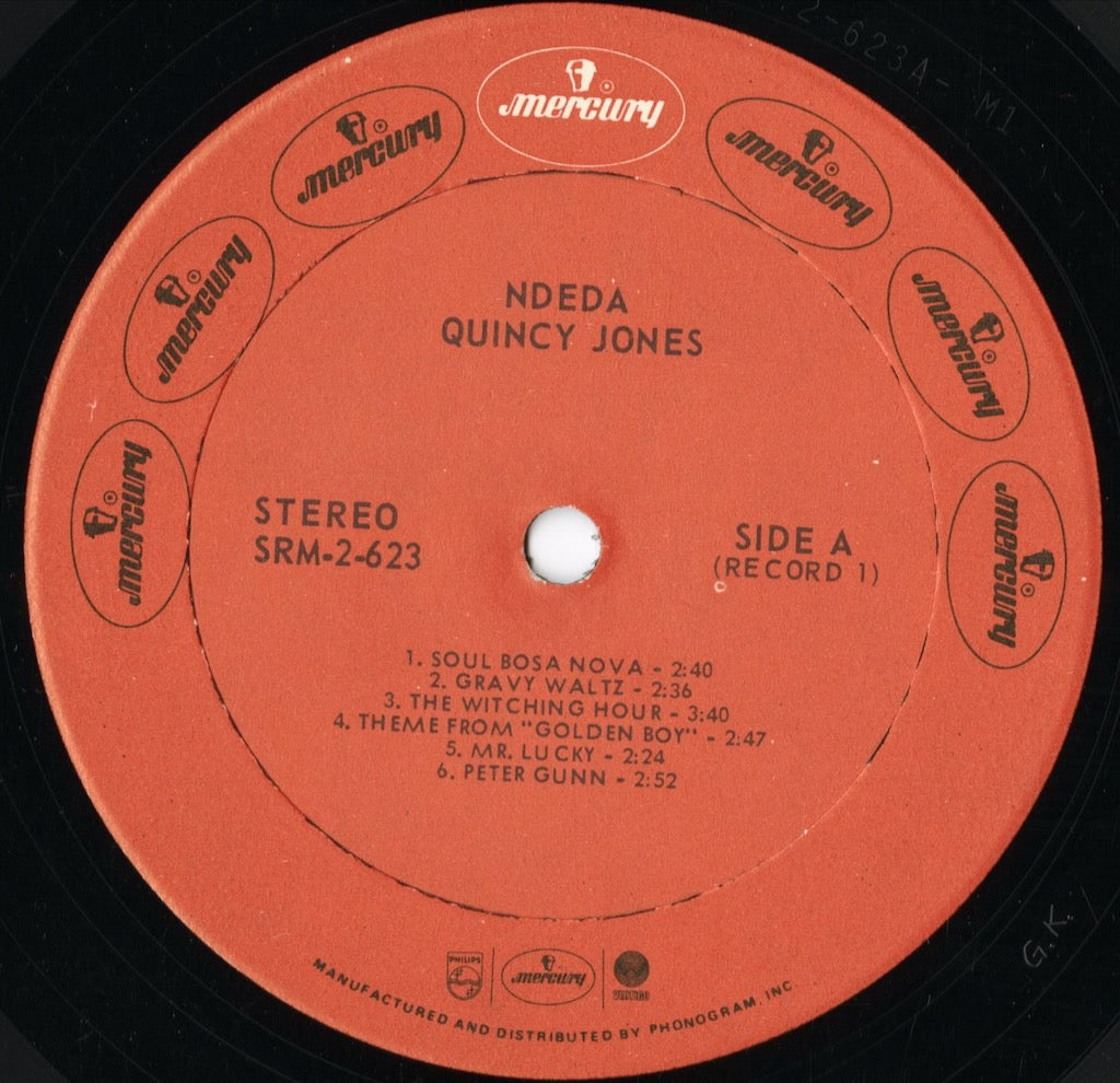Quincy Jones - Ndeda (SRM 2623) LP 1972 US Mercury｜中古LP