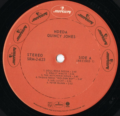 Quincy Jones - Ndeda (SRM 2623) LP 1972 US Mercury｜中古LP