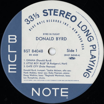 Donald Byrd / ドナルド・バード / Byrd In Flight (BN 4048)