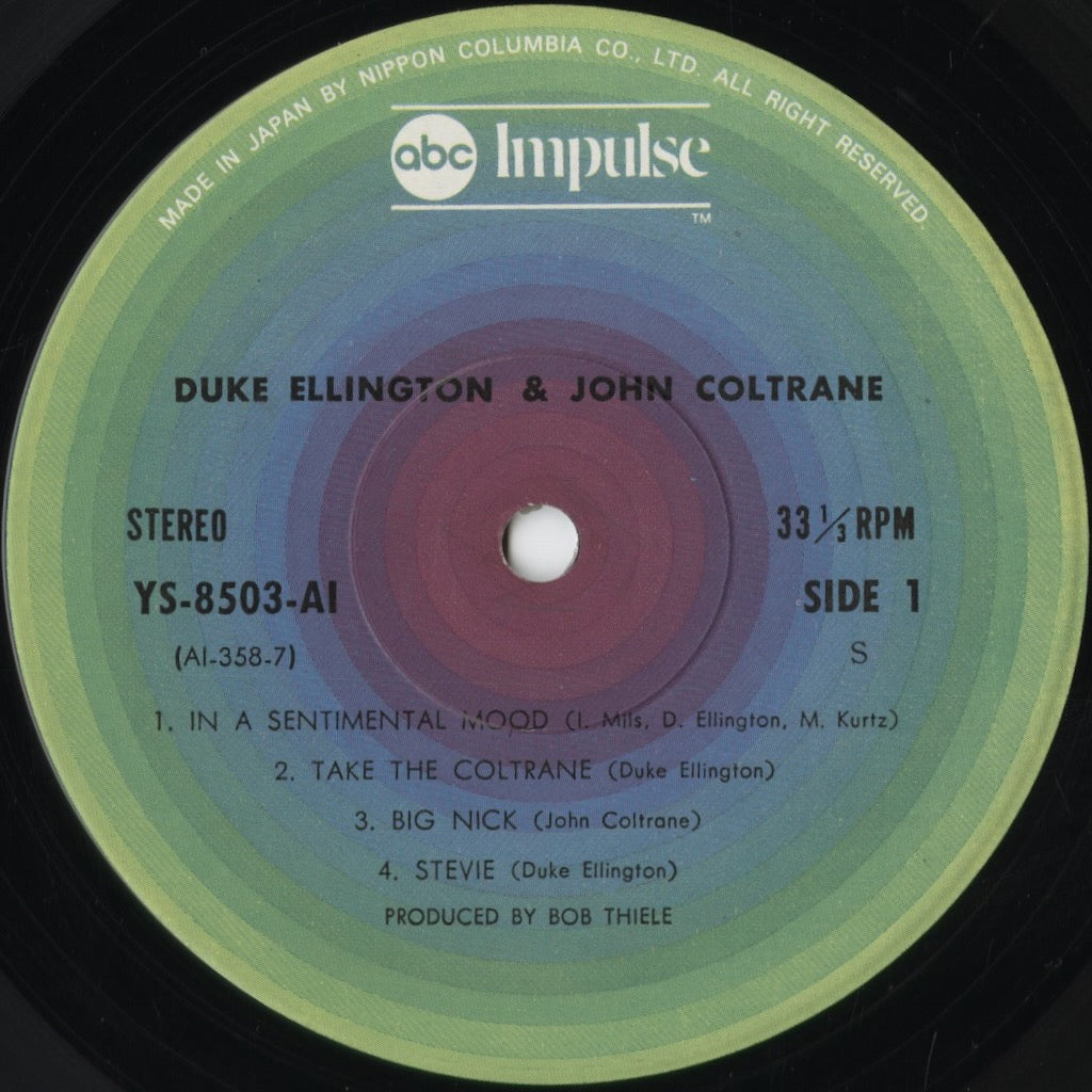 Duke Ellington & John Coltrane - Duke Ellington & John Coltrane (YS-8503-AI) 1976 JPN ABC Impulse｜中古LP