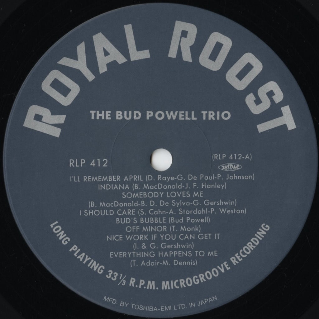 Bud Powell Trio / Bud Powell Trio SGD-71 中古レコード 通販