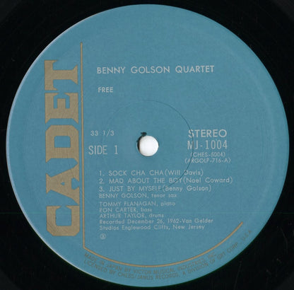 Benny Golson Quartet - Free (MJ-1004) 1975 JPN Cadet｜中古LP