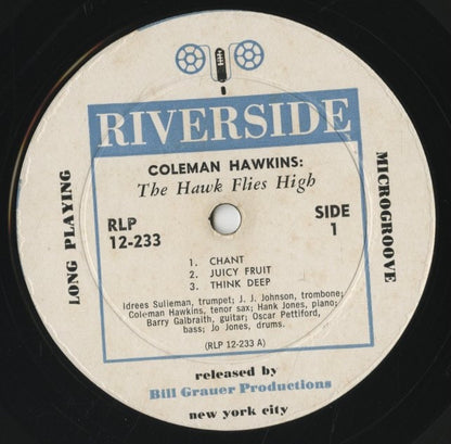 Coleman Hawkins / コールマン・ホーキンス / The Hawk Flies High (RLP 12-233)