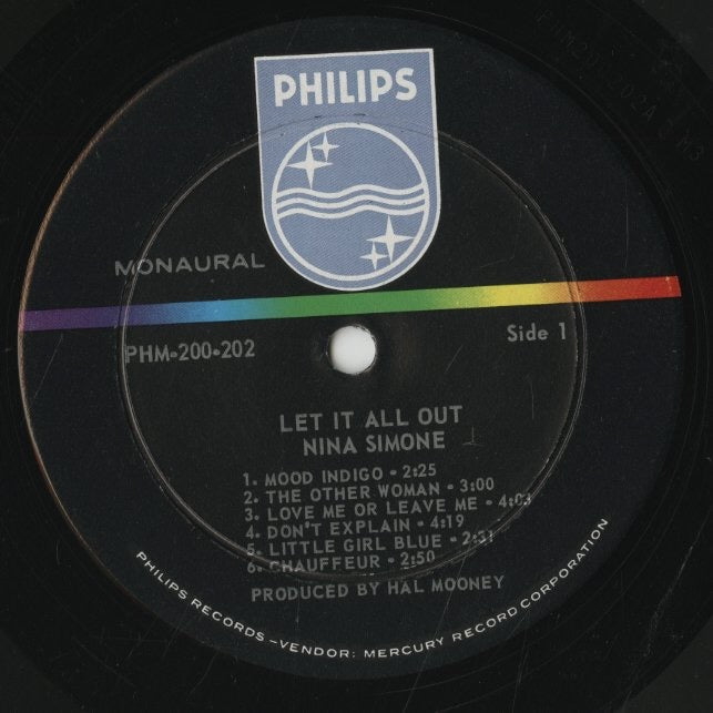 Nina Simone / ニーナ・シモン / Let It All Out (PHM 200-202)