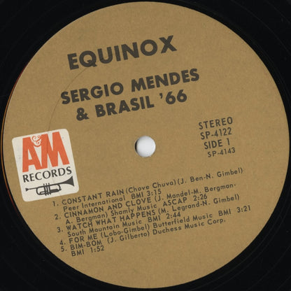 Sergio Mendes / セルジオ・メンデス / Equinox (SP 4122)