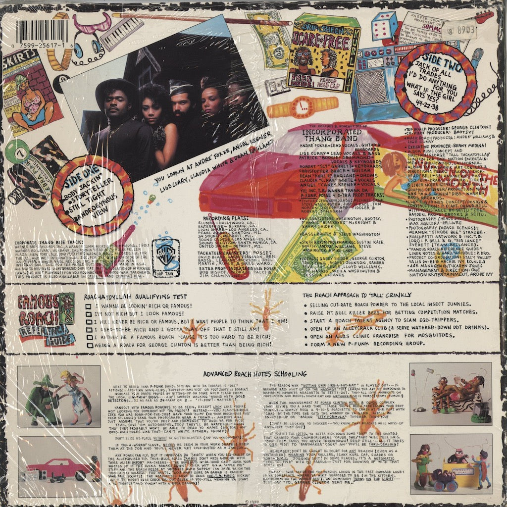 Incorporated Thang Band – Lifestyles Of The Roach And Famous (1-25617) LP 1988 US Warner｜中古LP